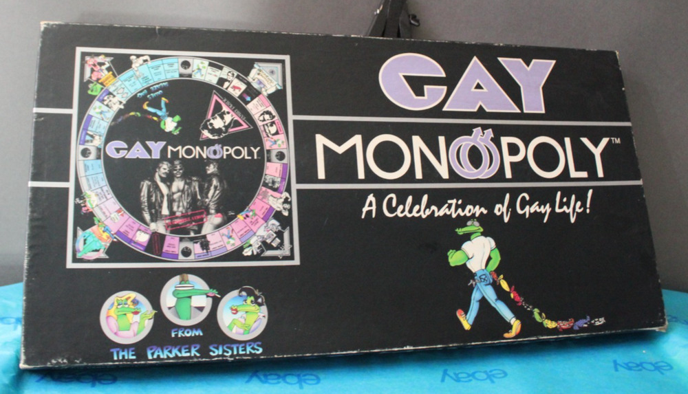 Vintage 1983 Gay Monopoly The Parker Sisters fire Island Games W/ Sealed Tokens